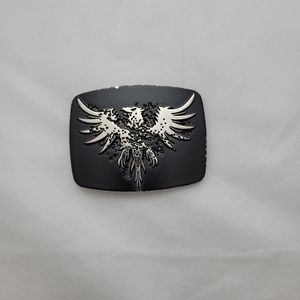 *FINAL PRICE* Chrome Phoenix Belt Buckle